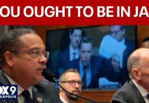 AG Ellison and Sen. Hawley heated exchange over fraud [FULL]