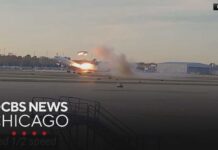 New video shows engine fly off UPS jet before deadly Louisville crash