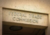 Federal Trade Commission building entrance sign