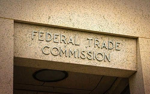federal-trade-comission-ftc-2312684625 Federal Trade Commission building entrance sign