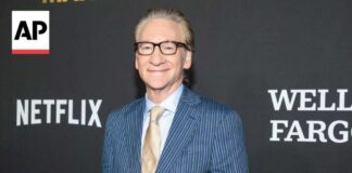 'I'm at least somewhat like Mark Twain': Bill Maher receives Twain humor prize