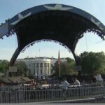 Thousands gather at White House for UFC fight on Trump’s 80th birthday