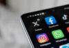 Government Control Or Child Protection? Smartphone screen with social media app icons.