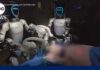 Humanoid robots perform surgery