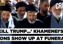 One Absence Overshadowed Iran’s Biggest Ceremony Khamenei's Sons, Iran Military Brass Attend Funeral As Mourners Chant 'Kill Trump, Kill Bibi' | 4k