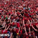 How Norway Captivated Fans Beyond the Pitch Norway fans invade the U.S. with viral ‘Viking row’