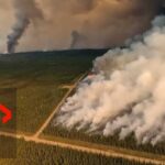 Researchers say most Canadian wildfire emissions come from burning soil