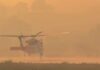 Battling the Feliz Fire near Hopland in Mendocino County, Aug. 1, 2026