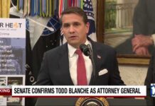Senate confirms Todd Blanche as attorney general