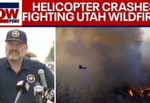 Utah Wildfire Mission Ends in Deadly Tragedy BREAKING: Helicopter crashes while battling wildfires in Utah
