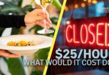 Five Million Jobs? The $25 Wage Debate Explodes $25 minimum wage: Could DC restaurants survive, adapt? Without it, can your server? | 4 More Context