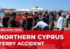 Ferry carrying 260 people capsizes off coast of northern Cyprus