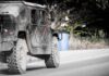 The Army’s Supply Convoys Get A Major Upgrade Military vehicle driving on a rural road