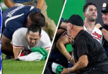 Fan Storms Field During 9/11 Subway Series With Palestine Flag