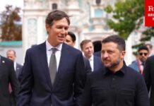 US Envoys Jared Kushner And Steve Witkoff Meet Ukrainian President Volodymyr For Diplomatic Meeting