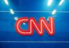 CNN logo on a blue background